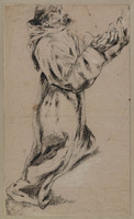 K I 031
<br/>
Franciscus van Assisi, geknield
<br/>
<em>Faccini, Pietro (1575-1602)</em>